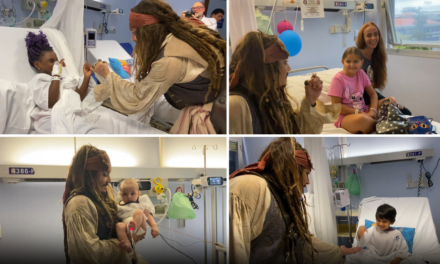 Johnny Depp visits children’s hospital dressed as Captain Jack Sparrow in ‘magical moment’